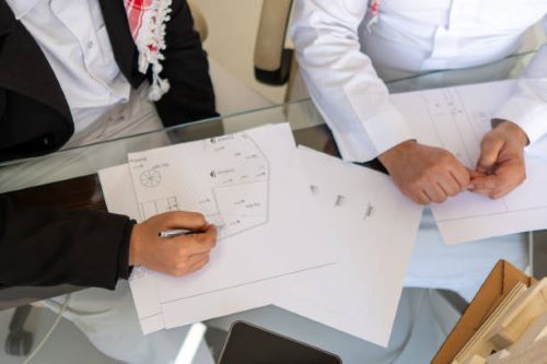 مخطط تجزئة الأراضي في الرياض لأرض عقارية نفذه مكتب درة الرياض باحترافية عالية