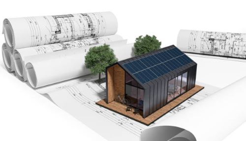 مبنى حديث بتصميم مبتكر يهدف إلى ترشيد استهلاك الطاقة وتحقيق كفاءة عالية في المشاريع العقارية
