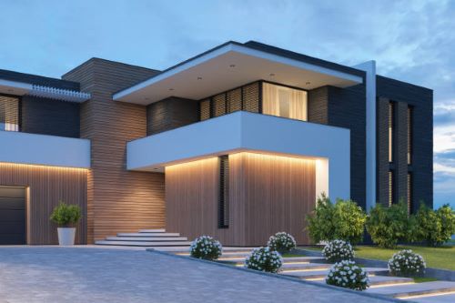 أفضل تصاميم واجهات منازل سعودية حديث بتفاصيل معمارية أنيقة تجمع بين الطابع التقليدي واللمسة العصرية